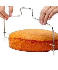 BUFFER® Pratik Kolay Pasta Kek Dilimleme Bölme Teli Kesme Aleti Aparatı