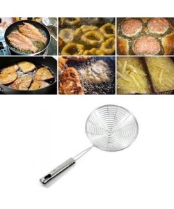 BUFFER® Pratik Kullanışlı 12 Cm Yağ Kevgiri Kızartma Haşlama Süzgeci