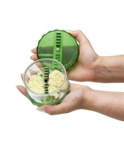 BUFFER® Pratik Sarımsak Ezme Doğrama Rendeleme  Öğütme Aleti Aparatı