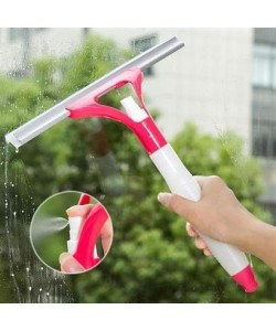 BUFFER® Pratik Spreyli Cam Sil Pencere Ayna Tezgah Duşakabin Temizleyici Püskürtmeli Silme Aparatı