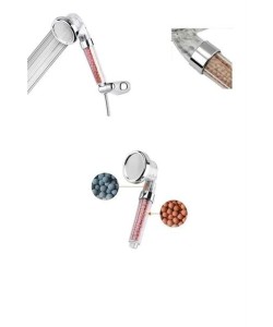 BUFFER® Renk Değiştiren Led Işıklı Su Tasarruflu Basınçlı Duş Başlığı