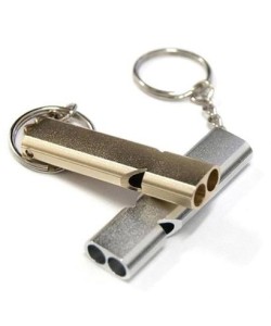 BUFFER® SOS Acil İmdat Düdüğü Alüminyum Islık Anahtarlık Kamp Yürüyüş Aksesuar Araçları