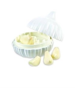 BUFFER® Sarımsak Şeklinde Pratik Sarımsak Ezici Rendeleyici El Rondosu