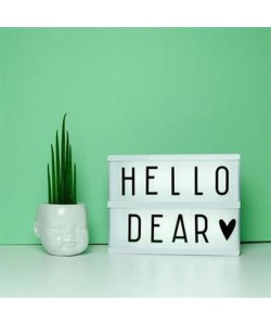 BUFFER® Sinematik Lightbox Dekorasyon Aydınlatma Aksesuarları (A5 Boyut)