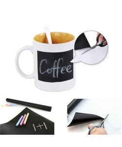 BUFFER® Sticker Rulo Yapışkanlı Çocuk Yazı Yazma Tahtası Yazı Yazma Sticker