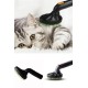BUFFER® Süpürgeye Takılabilir Ergonomik Kedi Köpek Tüy Tarama Fırçası