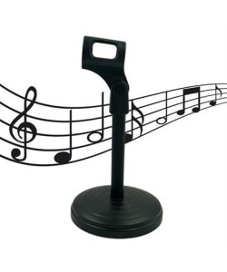 BUFFER® Tek Ayaklı Taşınabilir Mini Masaüstü Mikrofon Sabitleme Standı