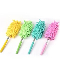 BUFFER® Teleskopik Mikrofiber Pratik Uzayabilen Toz Alma Fırçası Aparatı