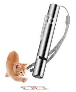 BUFFER® Usb İle Şarj Edilebilen 3In 1 Kırmızı Işık +Beyaz Led Meşale Işık + Uv El Feneri Kedi Lazeri