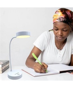 BUFFER® Yuvarlak USBli Dokunmatik 3 Kademeli 360 Derece  Özel Göz Korumalı Led Lityum Masa Lambası