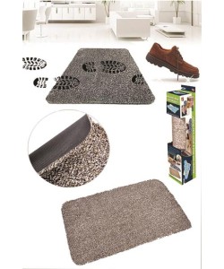 BUFFER® Çamaşır Makinesinde Yıkanabilir Kir Toz Emici Mikrofiberli Paspas