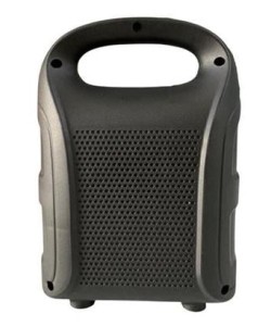 Tutmalı Mini Hoparlör Işıklı Taşınabilir Bluetooth Wireless Radyolu Sd Kart ve USB Girişli Hoparlör